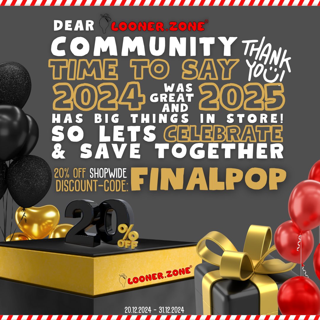 FINAL POP of the year | best deal of the year. Up to 50% off  loonerzone.com
#looner #loonerfetish #balloonfetish #loonergermany #popballoons #gaylooners #balloonfriends #b2p #loonerzone