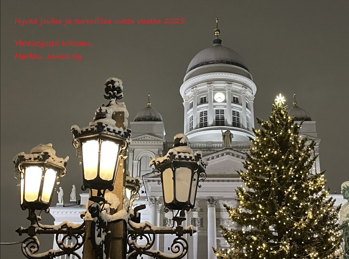 Lämpimät kiitokset kaikille yhteistyötahoille kuluneesta vuodesta.