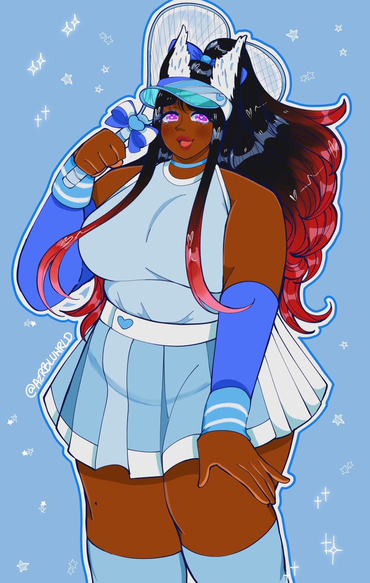 #oc

Tennis Kuzu 🎾🩵

(c0mm sketch)