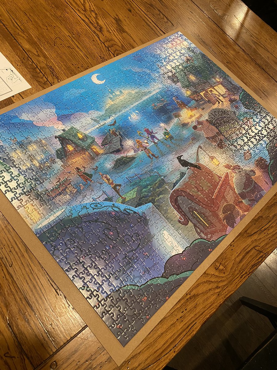 Just finished the puzzle I illustrated for the lovely folks at <a href="/NADDPod/">Not Another D&D Podcast</a> !
You can pick it up in their store now! 😊🧩
#naddpod