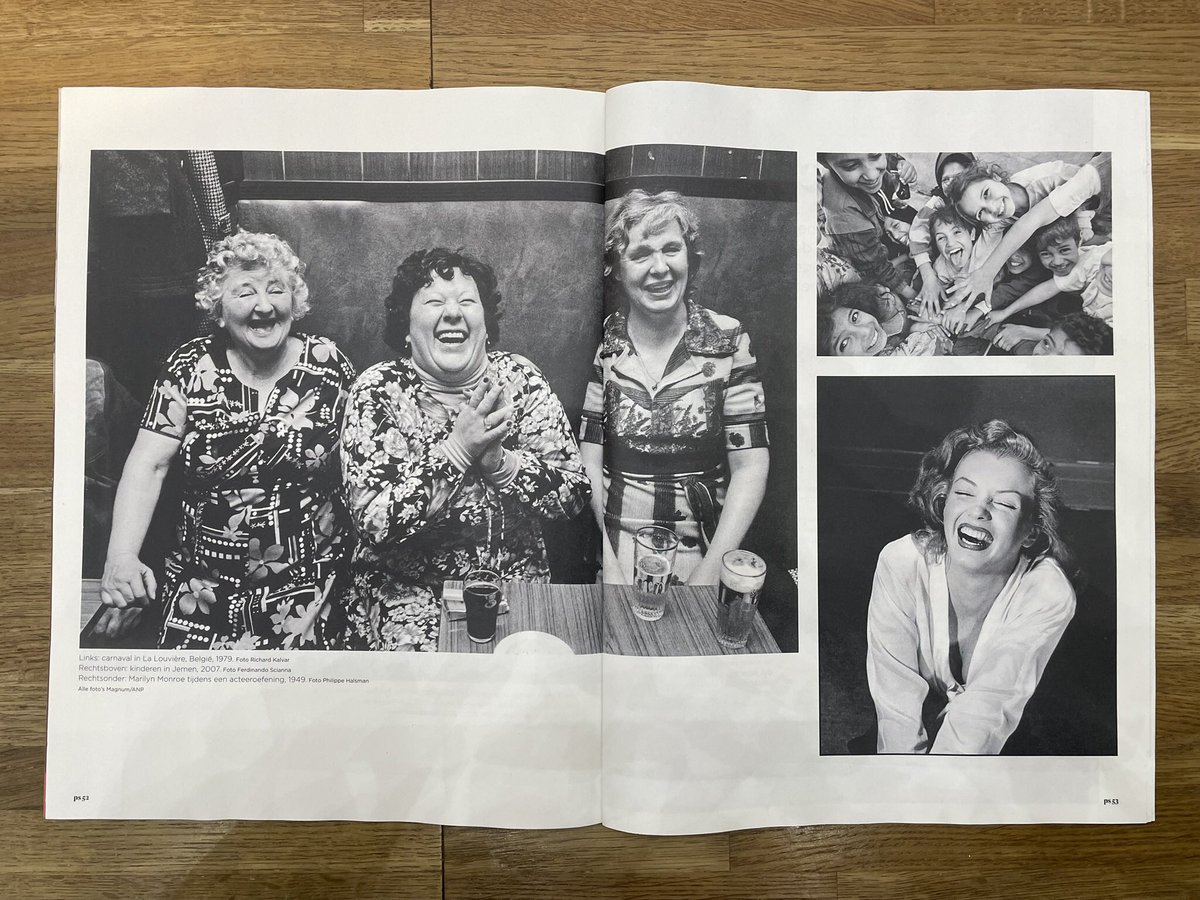 #PS van <a href="/parool/">Het Parool</a> vind ik het meest lezenswaardige, telkens weer verrassende krantenmagazine. Natuurlijk met #Amsterdam als voedingsbodem van ideeën voor verhalen en rubrieken. In de editie van dit weekeinde doet de #schaterlach-keuze van beeldredacteur <a href="/qitima/">Gitima vn dr Putten</a> iedere lezer goed…