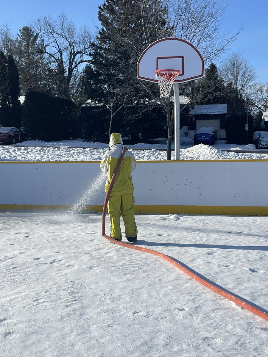 ManordaleODR's tweet photo. Back at it again for another season. We’re two floods in, building base ice. Cautiously optimistic to have skateable ice by Dec. 25th. Stay tuned for further updates. https://t.co/XhXBdYTZn0