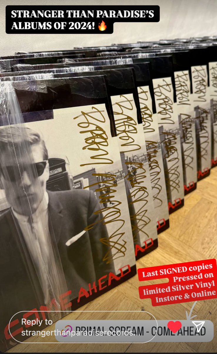 _stranger_than's tweet image. ⚡️⚡️LAST SIGNED COPIES ⚡️⚡️
Primal Scream - Come Ahead
Last signed copies pressed on Silver vinyl - instore and online.
strangerthanparadiserecords.com/primal-scream-…