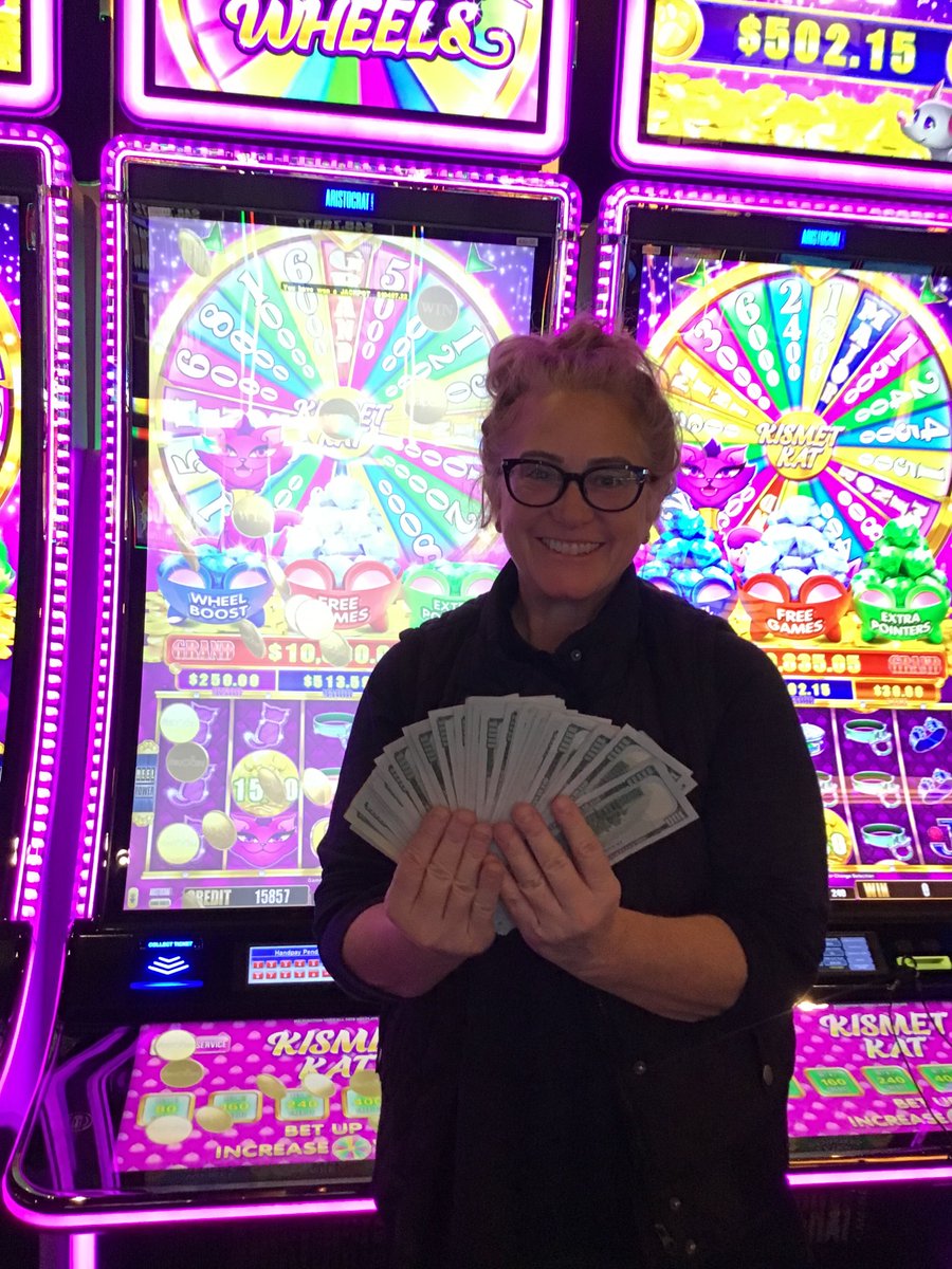 GunLakeCasino's tweet photo. 💵Sherri won $10,497 💵 #GLCwinner #HugeWin https://t.co/8vlD5LgxdC