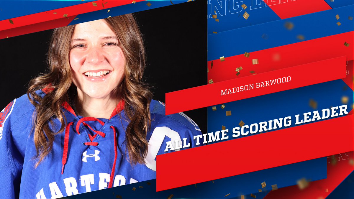 hcaneswirl's tweet photo. Congratulations to Madison Barwood who notched career point #146 last night to surpass Kylie Ammel (#HHS02) &amp; become the Hurricane girls ice hockey all-time points leader!  

Madison now owns the all-time scoring records in field hockey &amp; ice hockey! https://t.co/wc0f7kkHHN