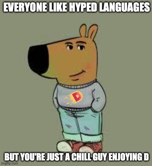 cyrus_msk's tweet image. Literally every #dlang user