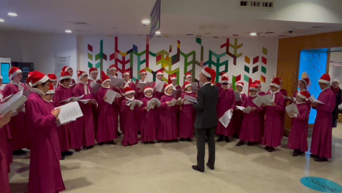 Catch our choristers on <a href="/BBCRadio4/">BBC Radio 4</a> ‘Sunday’ programme between 7.10am and 7.50am, singing carols at <a href="/GreatOrmondSt/">Great Ormond Street Hospital for Children</a> earlier this month, as part of a feature about the amazing ministry of the chaplaincy at GOSH.