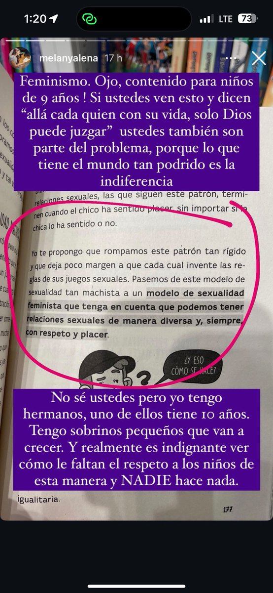 DefendamosCR's tweet photo. Entre adultos, siempre que sea de manera consensuada y en su intimidad, es cosa de cada quien lo que haga, pero CON LOS NIÑOS NO SE METAN!!! 

Esto es no solo para contribuir a la ideología de género y adoctrinamiento, pero para favorecer (y promover) las relaciones impropias entre menores y adultos!

@LibreriaInterCR ustedes no tienen ni moral ni vergüenza! Indecentes!