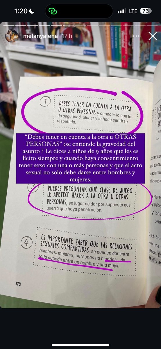DefendamosCR's tweet photo. Entre adultos, siempre que sea de manera consensuada y en su intimidad, es cosa de cada quien lo que haga, pero CON LOS NIÑOS NO SE METAN!!! 

Esto es no solo para contribuir a la ideología de género y adoctrinamiento, pero para favorecer (y promover) las relaciones impropias entre menores y adultos!

@LibreriaInterCR ustedes no tienen ni moral ni vergüenza! Indecentes!