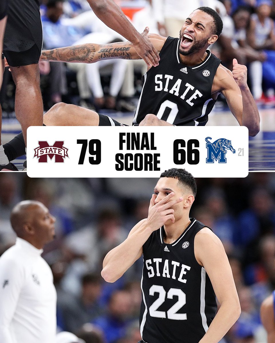 SEC Network (@secnetwork) on Twitter photo 🗣️ HAIL STATE!
<a href="/HailStateMBK/">Mississippi State Men's Basketball</a> gets the dominant road win over No. 21 Memphis 🔔 🗣️ HAIL STATE!
<a href="/HailStateMBK/">Mississippi State Men's Basketball</a> gets the dominant road win over No. 21 Memphis 🔔