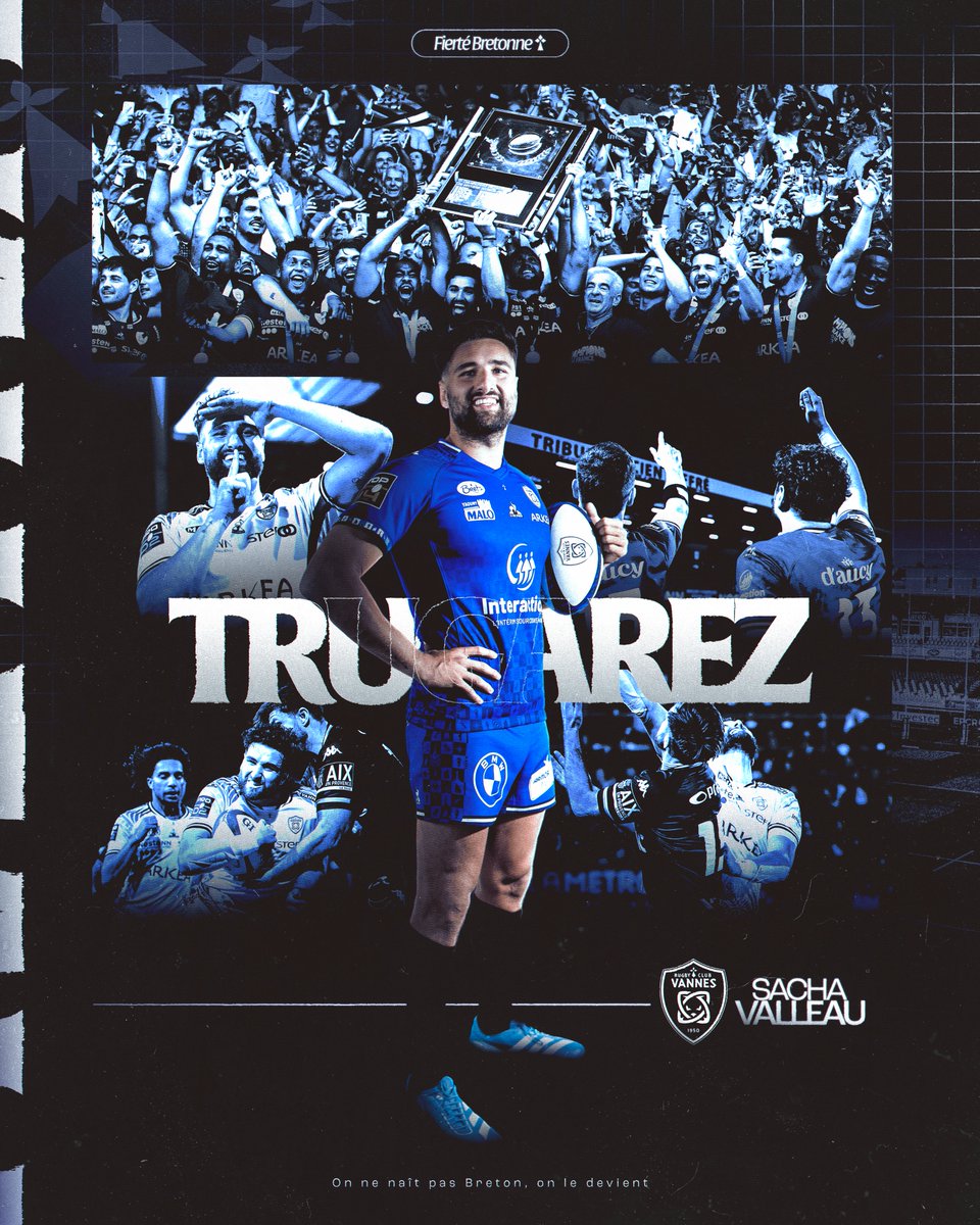 À jamais l'un de nos nôtres ✨

💙 𝐌𝐞𝐫𝐜𝐢 𝐩𝐨𝐮𝐫 𝐭𝐨𝐮𝐭 𝐒𝐚𝐜𝐡𝐚 𝐕𝐚𝐥𝐥𝐞𝐚𝐮 💙

#FiertéBretonne
