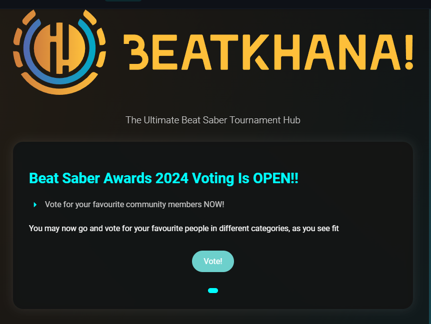 VOTE NOW!!!

beatkhana.com/vote