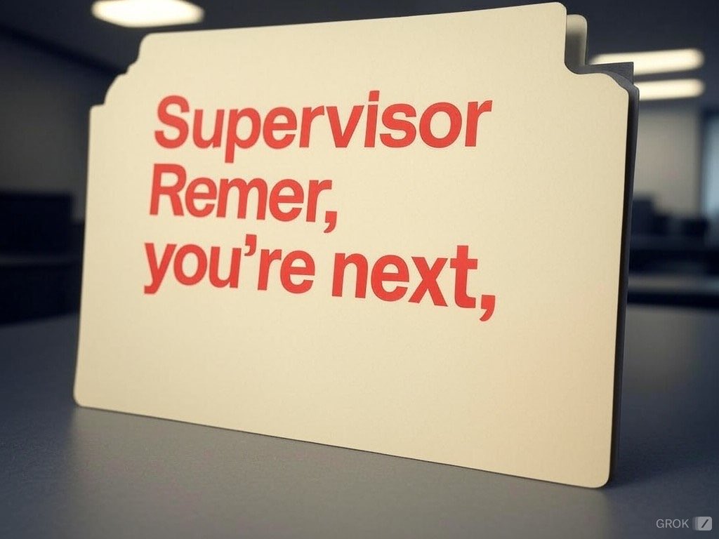 ZackGianino's tweet photo. @ShannaW99167418 Step right up. #RemoveRemer https://t.co/oJY7m2ynf8