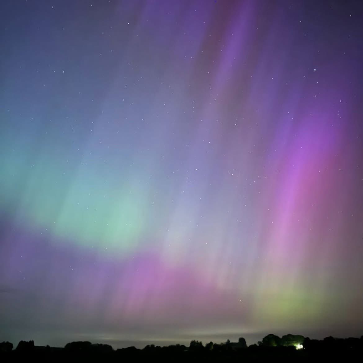 As we close in on the end of another year at Kent, we'll be looking back at some of our #KentHighlights of 2024! 

We thought we'd start with one of our favourite photos from the year, which was seeing the aurora borealis over Kent back in May #Kentalumni