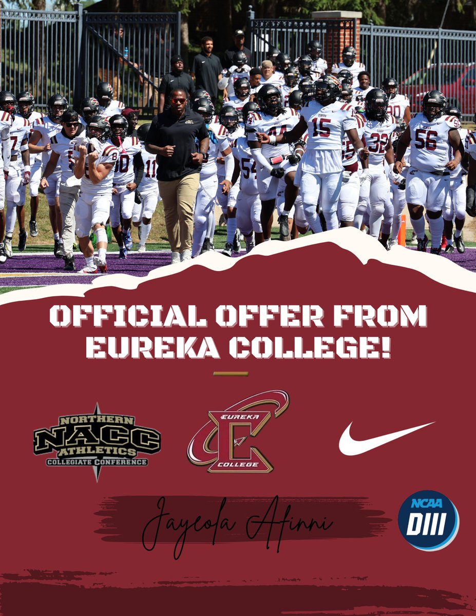 JayeAfinni's tweet photo. Blessed to receive an Offer from Eureka College!
@starks94 https://t.co/LcxE0meeTL