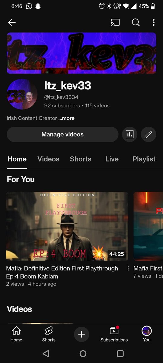 Can we get over 100 subs before Christmas? 
#YouTube
#contentcreator

youtube.com/@itz_kev3334?s…