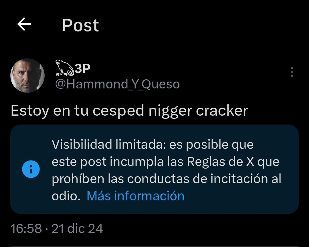 Hammond_Y_Queso's tweet photo. Ya no se puede decir nada https://t.co/5m2lVA8tSF