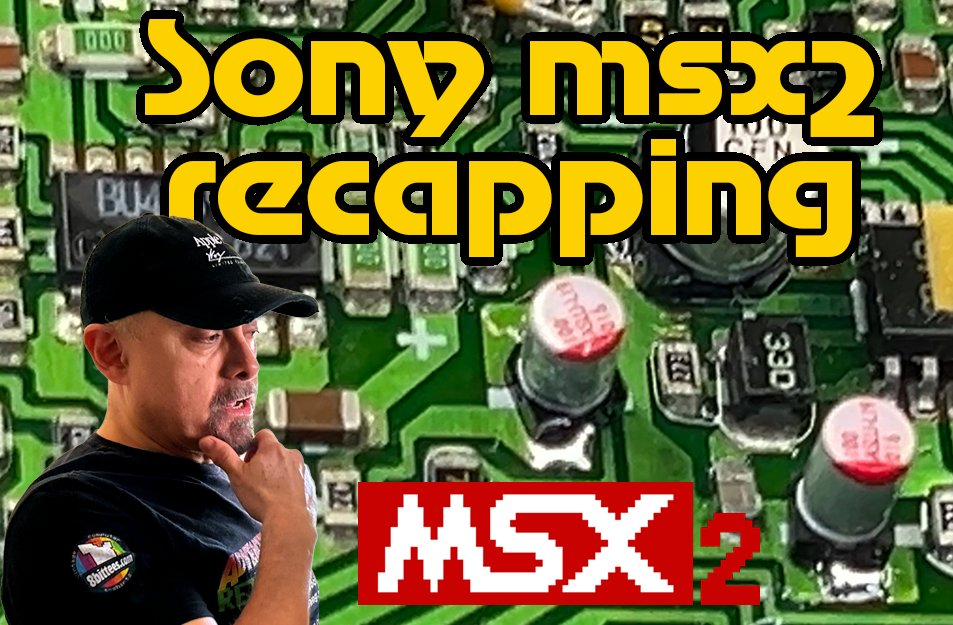 javmast3r's tweet photo. Recapping the Sony MSX2
https://t.co/NtjAY6hC7p

#Sony #MSX #recapping #restoring #retrogaming #MSX2 #capacitors #Vintage #Japanese #vintagecomputer https://t.co/CZ5pUiqC8g