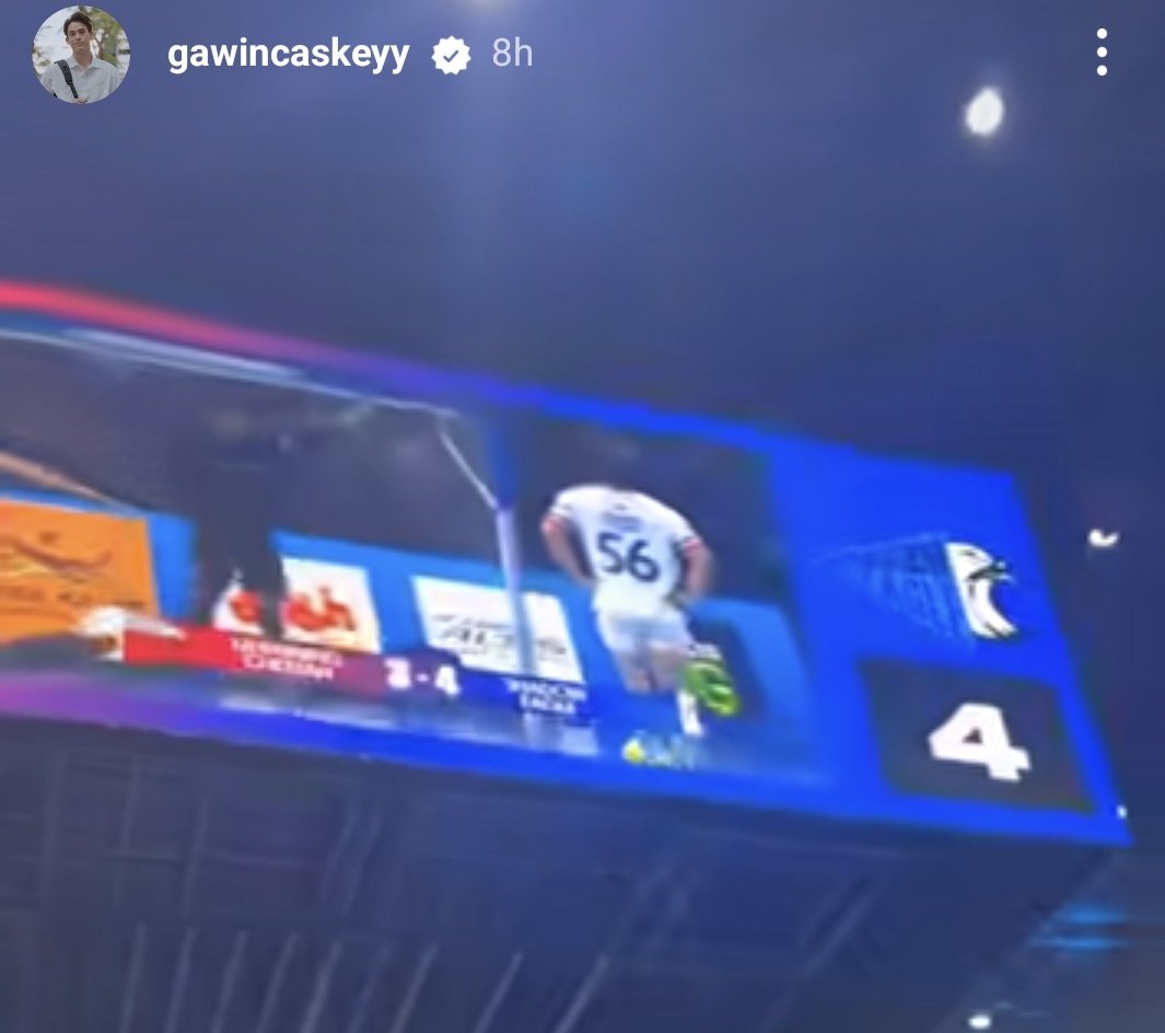 ohmnonboba's tweet image. Not Gawin actually posting the ON moment in his IG story 😭😭😭 very real and very redgreen behaviour 😭🤏🏻

#GMMTVStarlymics2024 #OhmNanon