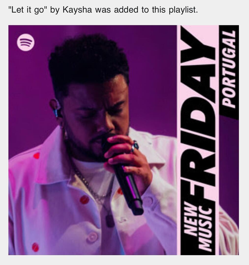 kaysha's tweet image. Obrigado @spotifyportugal , por nos adicionar ao “New Music Friday” desta semana!
.
#kaysha #marcia #candyzouk instagr.am/p/DD2m0pOILWx/