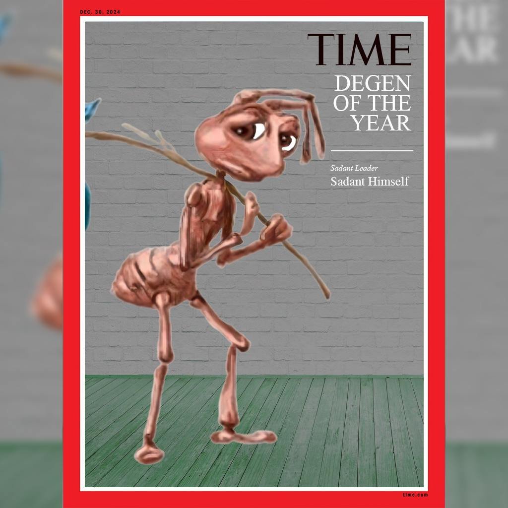 Two weeks in crypto = a year, especially for memecoins. Most are dead by day 4. 💀

Not $SADANT. 🐜💧 Still here, still strong, big listing incoming.  
This ant doesn’t quit, neither should you.

Time to stack, hold, roll with the colony. 🚀  
👉 linktr.ee/sadant