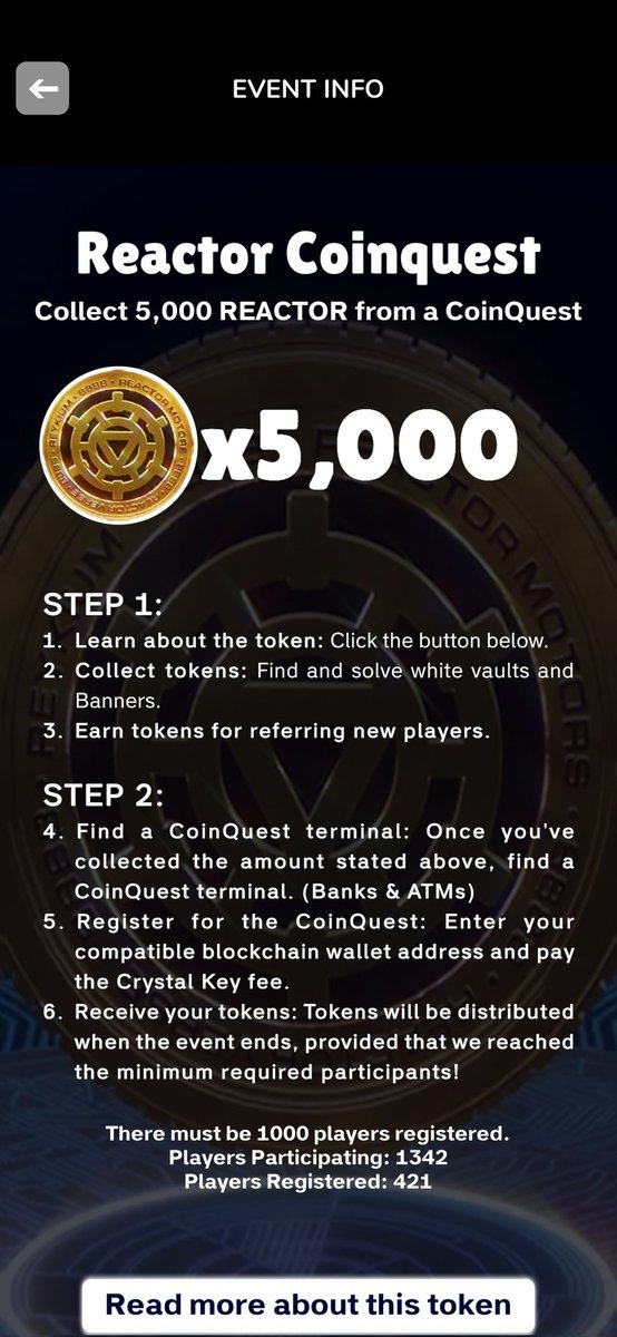 slangintellect's tweet photo. Almost Christmas, but first, Cubieverse Reactor @reactor_motors CoinQuest Event is ON!
Start playing now https://t.co/8tH54EKEHh
Enter my name "IntellectSlang" as referrer and reach out for any questions on gameplay.
#Cubieverse #reactormotors #Airdrops #Solana $RCTR https://t.co/OGWhlNH4yO