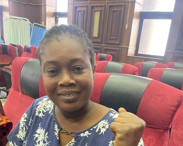Federal High Court in Abuja has remanded an activist identified as Olamide Thomas

She was charged for ‘cursing’ Seyi Tinubu and Egbetokun on Facebook
