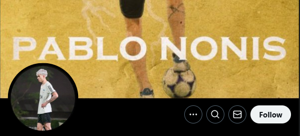 Eltercho1's tweet photo. @PabloNonisO7 que amigo le pagaste a px6lukitas para q te haga el banner? https://t.co/PUb0N5lAHU