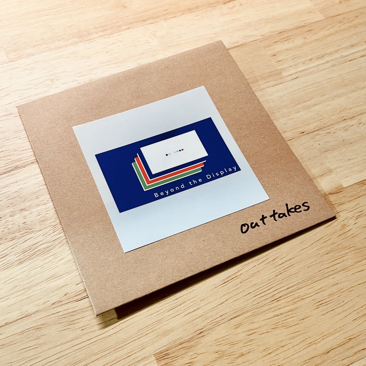CD higma限定白盤 Beyond the Display[outtakes] 2