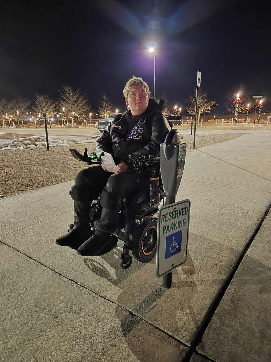 DmdCure's tweet photo. @CityofCOS super thrilled with the lower height parking meters for people with disabilities.  Brilliant 👏 Other cities need to take notice!!! https://t.co/MeSsVWQLyt