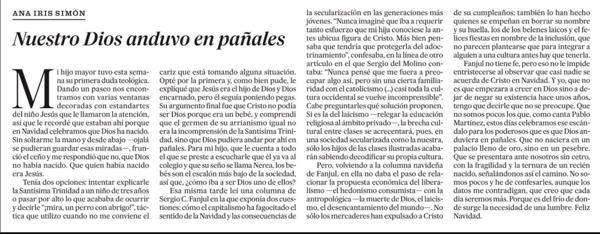 Papo37's tweet photo. Feliz Navidad @anairissimon ¡y muchas gracias! https://t.co/1ueg9UeBRj