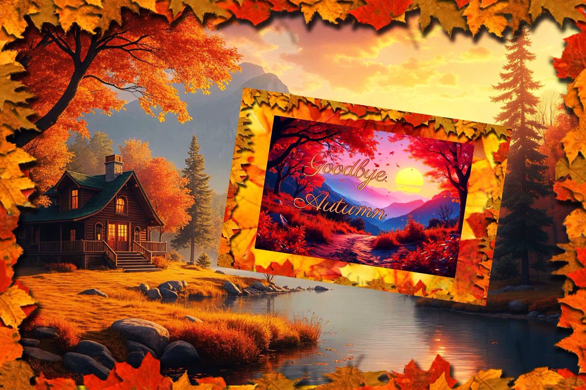 RG111488's tweet image. 🍁✋🏻Goodbye Autumn✋🏻🍁
🍁✋🏻Adios Otoño🍁✋🏻

#GoodbyeAutumn #Autumn #Autumn2024