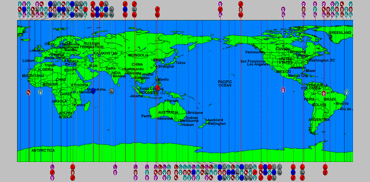 AstroGann33's tweet photo. 29th December 2024
Intense Planetary Alignment
Keep Watch
This could be a mega quake or sudden extreme mass violence/shootings, explosions, volcanic eruptions, mega rail/plane disaster, buildings/bridges collapsing, Acts of God, mega natural disaster.
You can only see the intensity of this planetary alignment on the 90 degree dial.
I've plotted the midpoints on Solar Maps on MC/IC I know there a lot of lines, but focus on the locations where you can see Mars (red) midpoint lines.
#astrology #midpoints
Keep alert and safe.