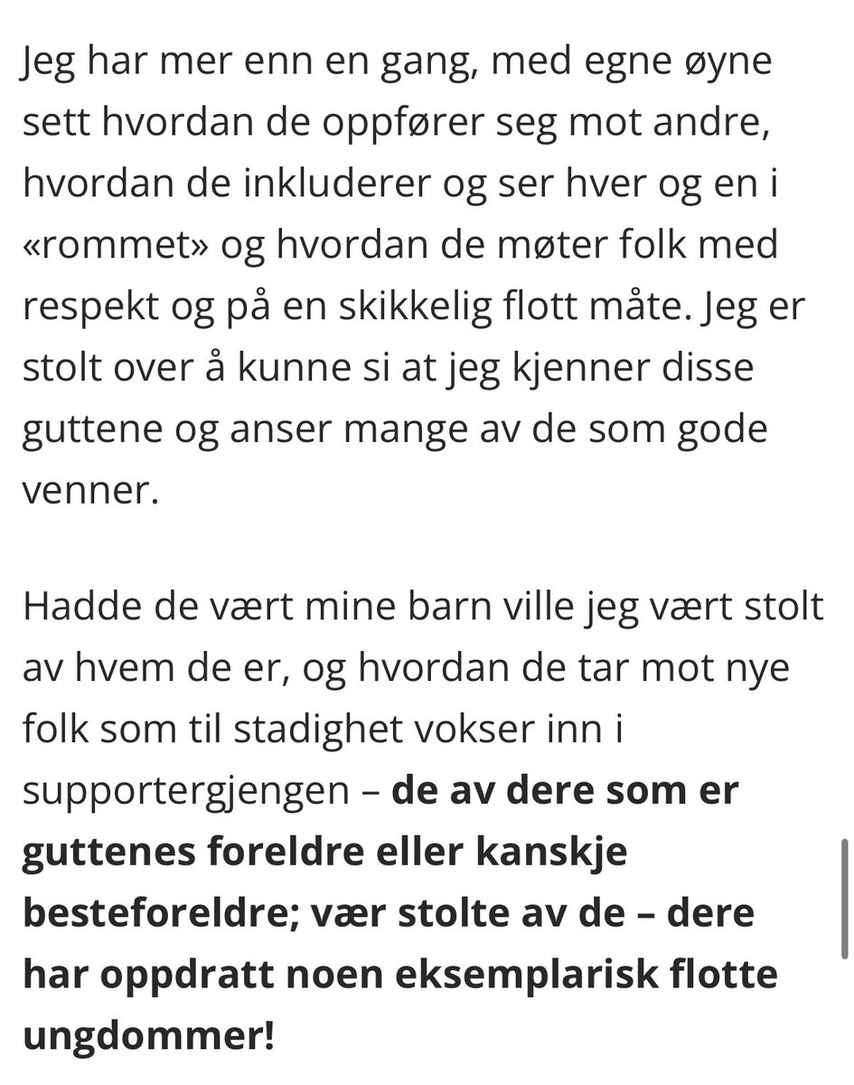 Luke 21: Onkel Ulf

En mann som fortjener en oppmerksomhet i år er @FT13senior ‘s Ulf-Johnny. En kjernekar med enorm drivkraft. Bosatt i Lofoten kommer han kjørende til Tromsø flere ganger i året for å støtte Gutan. I tillegg har han alltid støttet oss, det setter vi stor pris på