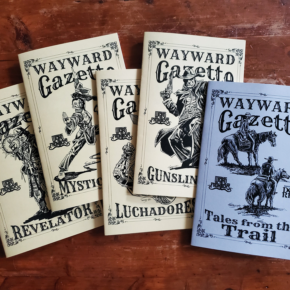 nerdronomicon2's tweet image. Yeeha, and praise the old ones! Look at what the Pony Express dropped off!

#dcc #weirdfrontiers #3pp #waywardstudios #goodmangames #ttrpg