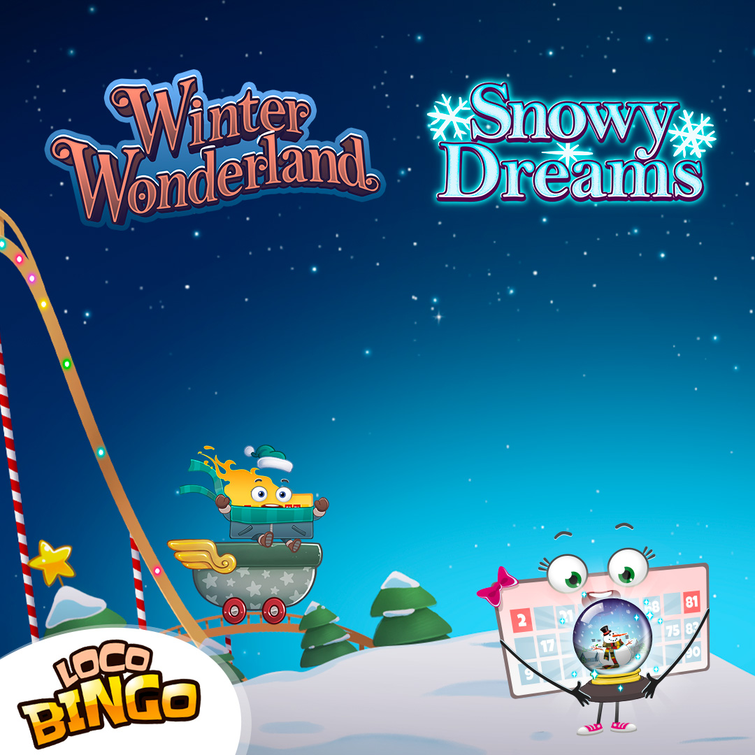 LocoBingo_game's tweet photo. ¡Últimos días de WINTER WONDERLAND! ❄️ 🎄 🔚 ¿Cuál crees que va a ser la próxima sala? 
Ultimi giorni di WINTER WONDERLAND:! ❄️ 🎄 🔚 Quale sarà la prossima sede?

❤️ Christmas Holiday
👍 Christmas Joy

¡Bingo time es AHORA! ➡️ https://t.co/kNbCojFZd3 https://t.co/Xy7FE790fr