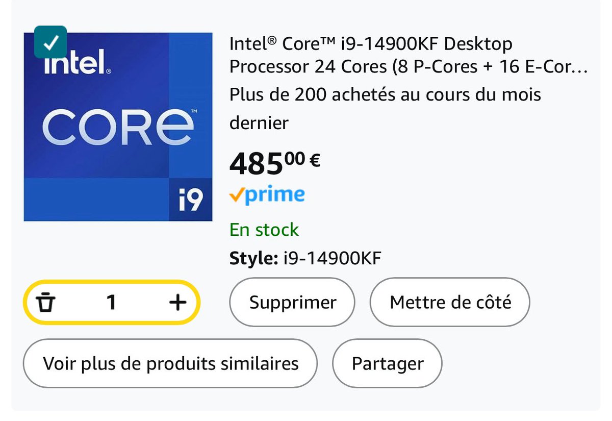 Mafiaa89's tweet photo. @Kefun_ J’ai tout le reste du pc, il me manque plus que le processeur 😭😂 https://t.co/qQ5yfYNXXy