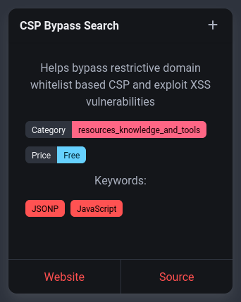 rawsec_cyber's tweet image. New tools were added on the #Rawsec #Cybersecurity Inventory

Claudine Anague added
📌 Cybersecurity Guide

@Jenaye_fr added
📌 Nord Stream by @hugow_vincent at @Synacktiv

@Leoncrackexe added
📌 CSP Bypass Search by @renniepak

inventory.raw.pm