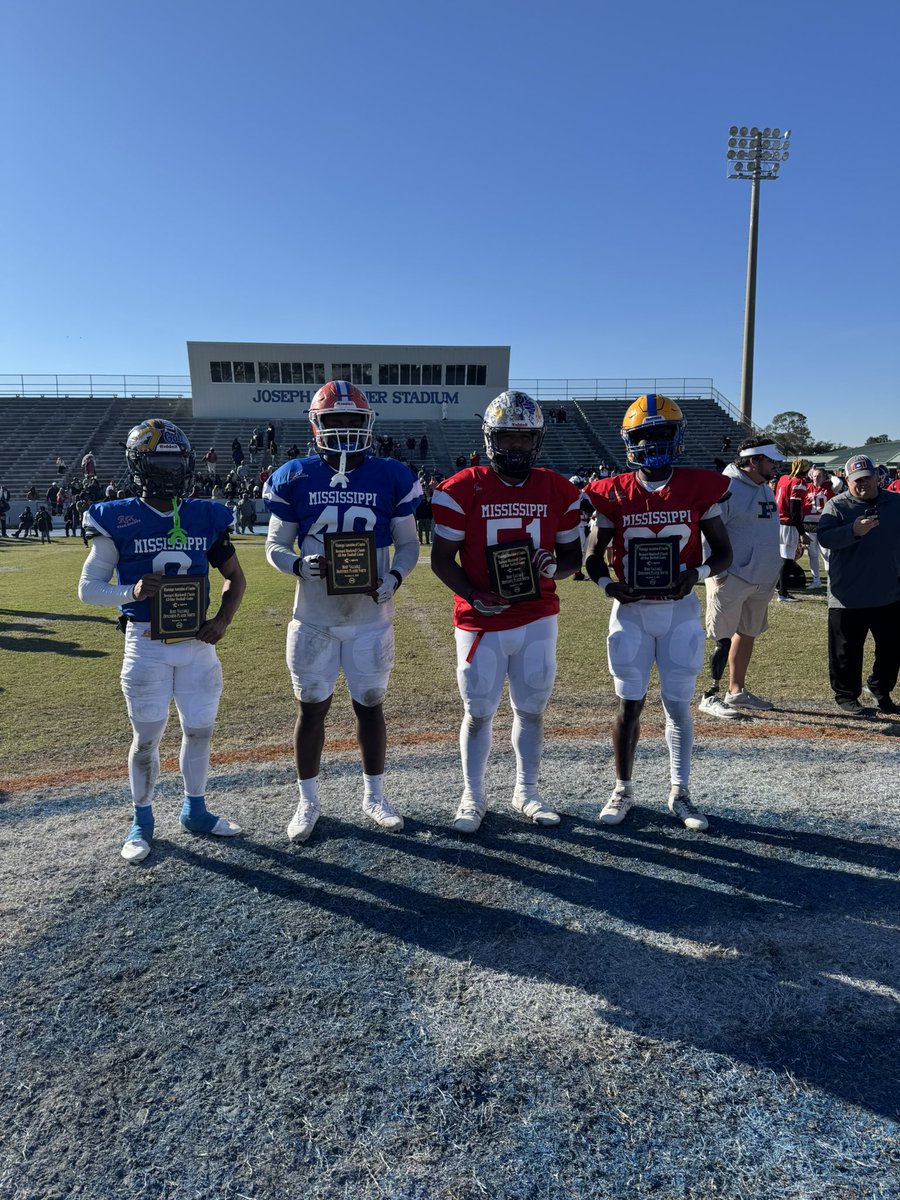 Bernard Blackwell All-Star Game MVP’s

North Defensive MVP — Myles Miller, Madison Central 

North Offensive MVP — Marcus Christon, South Panola

South Defensive MVP — Kaden Smith, Hattiesburg 

South Offensive MVP — Jaleil Cameron, Quitman