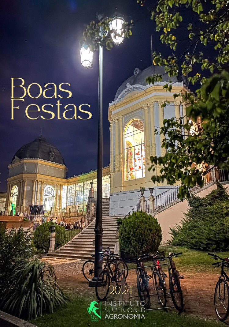 O Instituto Superior de Agronomia deseja boas festas a toda a comunidade 💚 

Fotografia de <a href="/ivoleal18/">Ivo leal</a> - vencedor (por escolha do público) do concurso de fotografia 2024