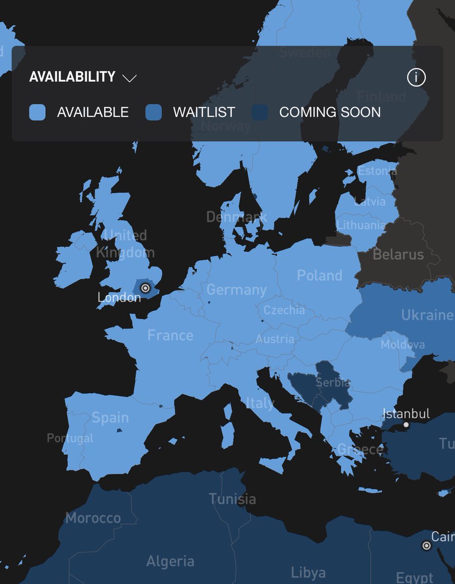 KushtrimKo's tweet photo. Starlink in Europe! https://t.co/HWpkoHP5Hu