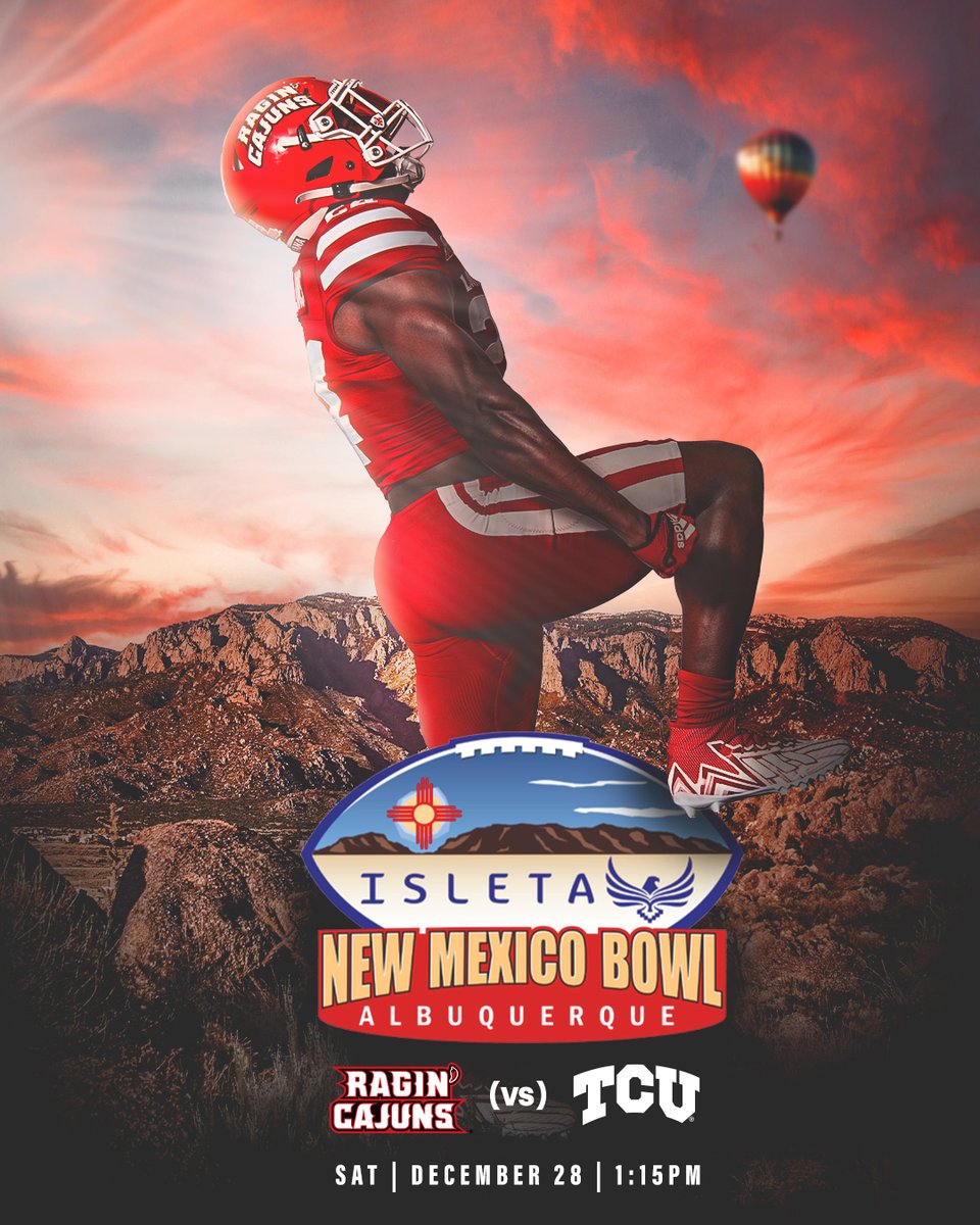 Louisiana Ragin’ Cajuns® Football tweet media