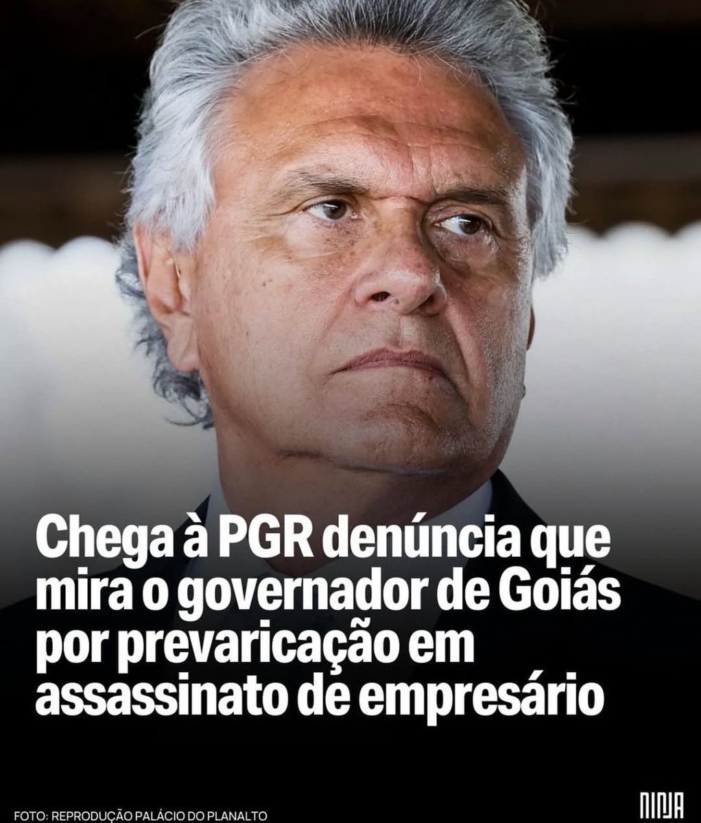 🤔 Ué, mas ele não tinha acabado com o crime em Goiás?