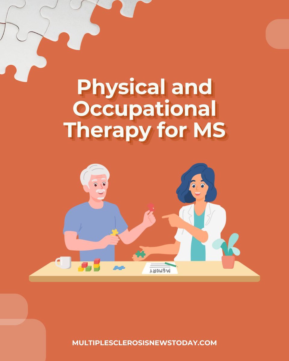 These types of therapy can mean the difference between days spent struggling to navigate the impact of MS symptoms and ones spent enjoying the moments ahead. See why: bit.ly/4fimeac 

#MSTreatment #ThisIsMS #MSLife #MSCommunity #MSSupport