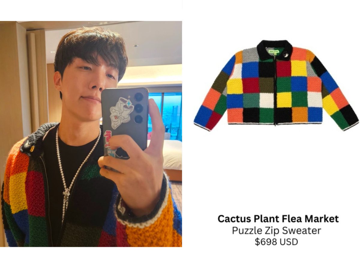 Hobi is wearing 