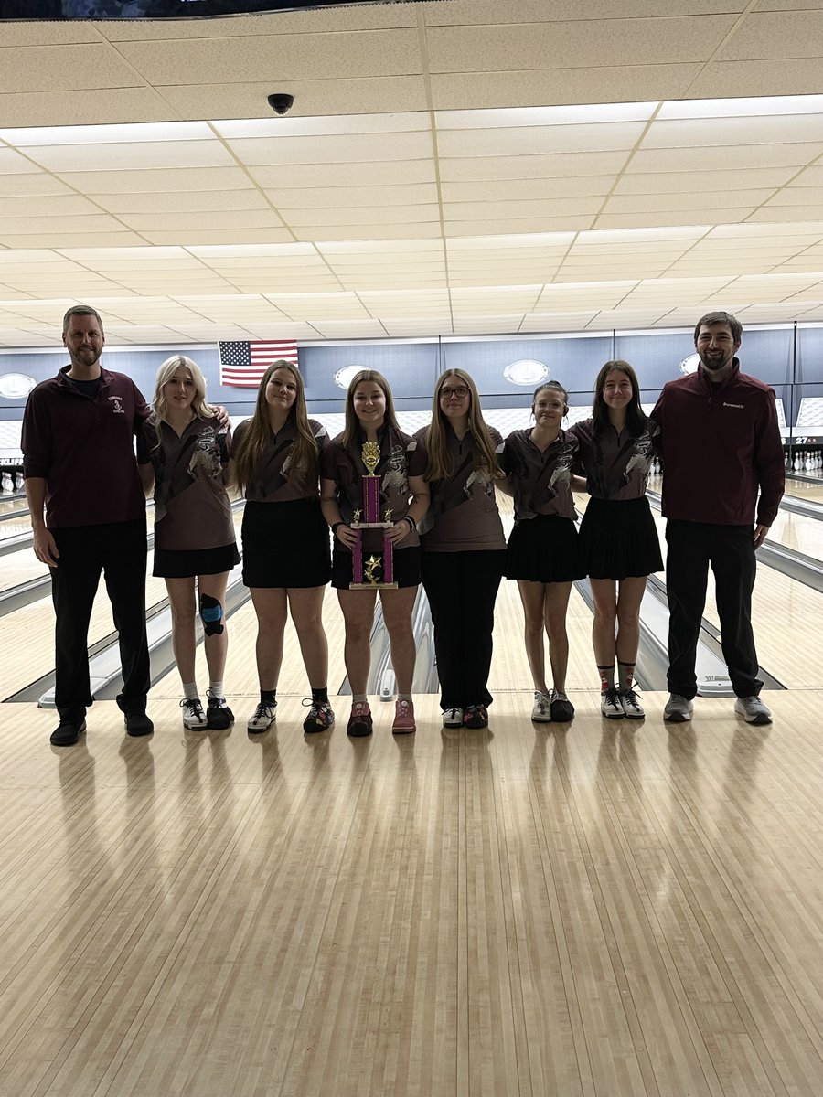 FairportBowling's tweet photo. Congratulations Lady Skippers on your 1st place finish at the Bowlers Choice Classic today! Well done ladies! #theport #skipperpride ⚓️🎳 https://t.co/R0q7SWIRBW