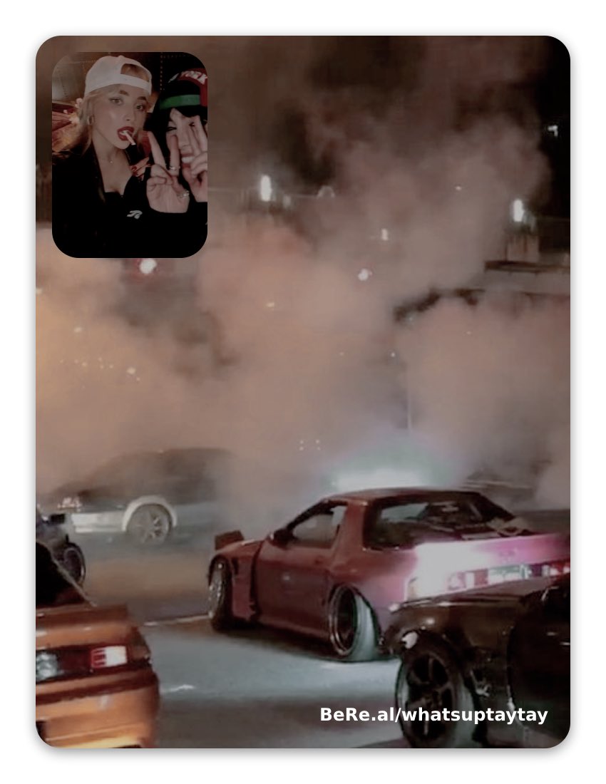 ᅠᅠᅠᅠ
ᅠᅠᅠᅠ
⠀ ⠀ ⠀ ⠀ 𝐈𝐓'𝐒  𝑻𝑰𝑴𝑬  𝐓𝐎  𝐁͟𝐄͟𝐑͟𝐄͟𝐀͟𝐋  !
⠀ ⠀ ⠀ ⠀ whatsuptaytay.⠀ just posted a bereal.
⠀ ⠀ ⠀ ⠀ ‘ 🥰 ’
ᅠᅠᅠᅠ
ᅠᅠᅠᅠ