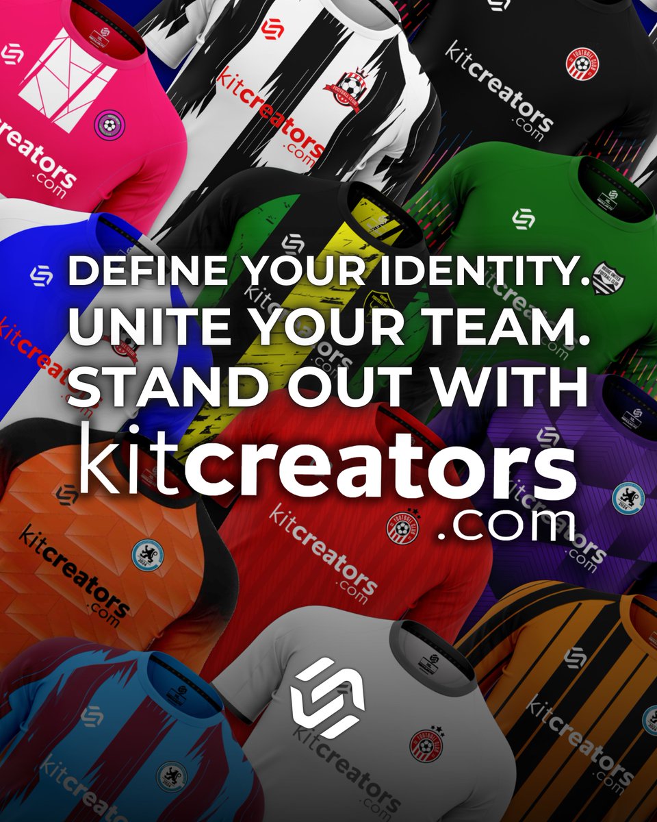 ⚡️Why KitCreators.com is the Ultimate Team wear Solution⚡️
⚽️ Your Local Kit Supplier 
Based in Peterborough, KitCreators.com was founded by people in grassroots sport, our goal is simple…. to provide every team with premium kits every time.
🤝A Personalised