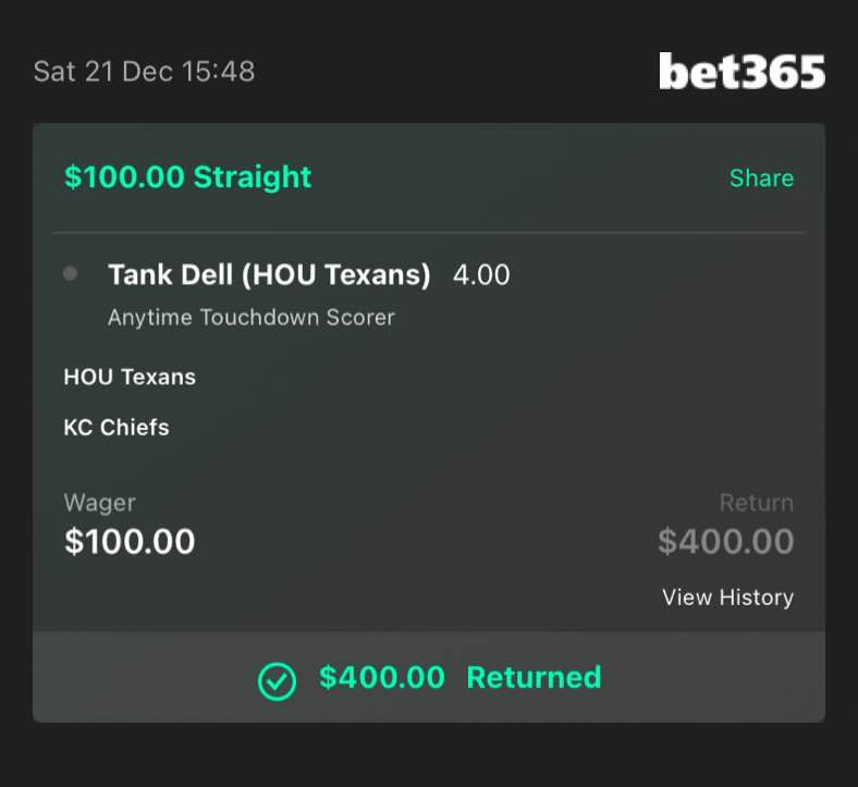 BangBangB0ys's tweet photo. 🤞Wishing Tank Dell a speedy recovery🤞

🤑Thanks for cashing me out big bro🤑

🔌We do this on the daily in the Discord and X🔌

🚨Tap in for picks🚨
➡️https://t.co/XGlgX16H0k⬅️

#tankdell #Texans #Chiefs #Tank #CjStroud #NFL #GamblingX #sportsbets #bettingtwitter #discord
#espn https://t.co/XEgdtegMGd