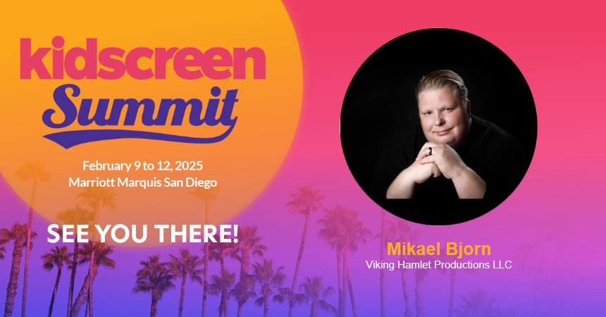 HSockbandit's tweet photo. I'm excited to see everyone at Kidscreen Summit 2025! Looking forward to bringing Hugo the Sock Bandit to the kids media industry's biggest gathering of the year. https://t.co/5qhCMyySPG